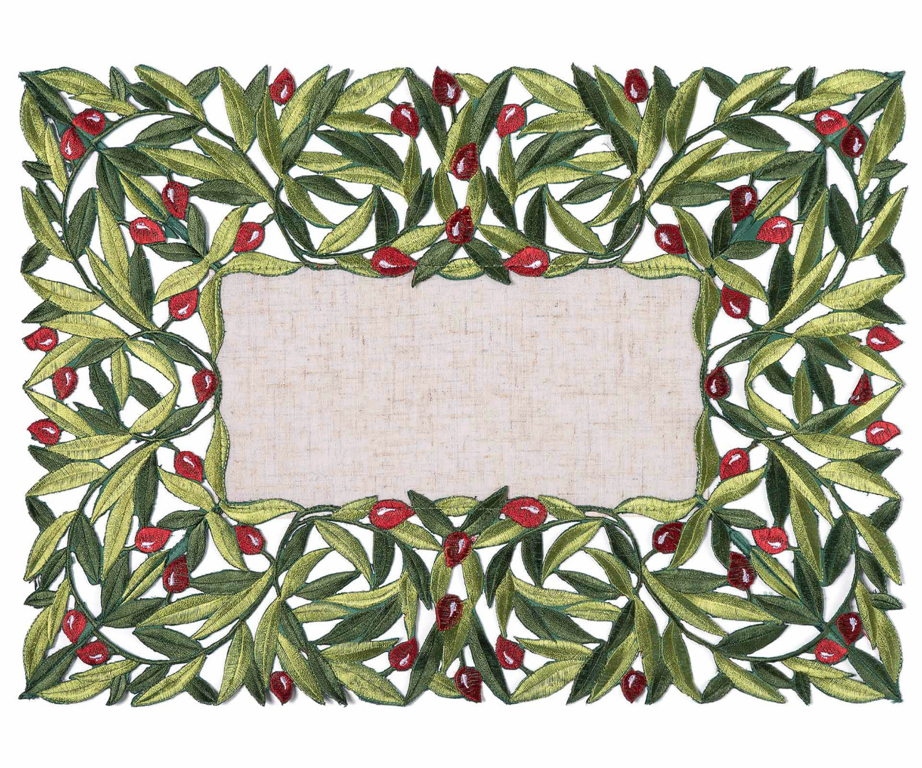 Φωτογραφία προϊόντος: SilkFashion Σουπλά 2353 (35cm x 50cm) κόκκινη ελιά
