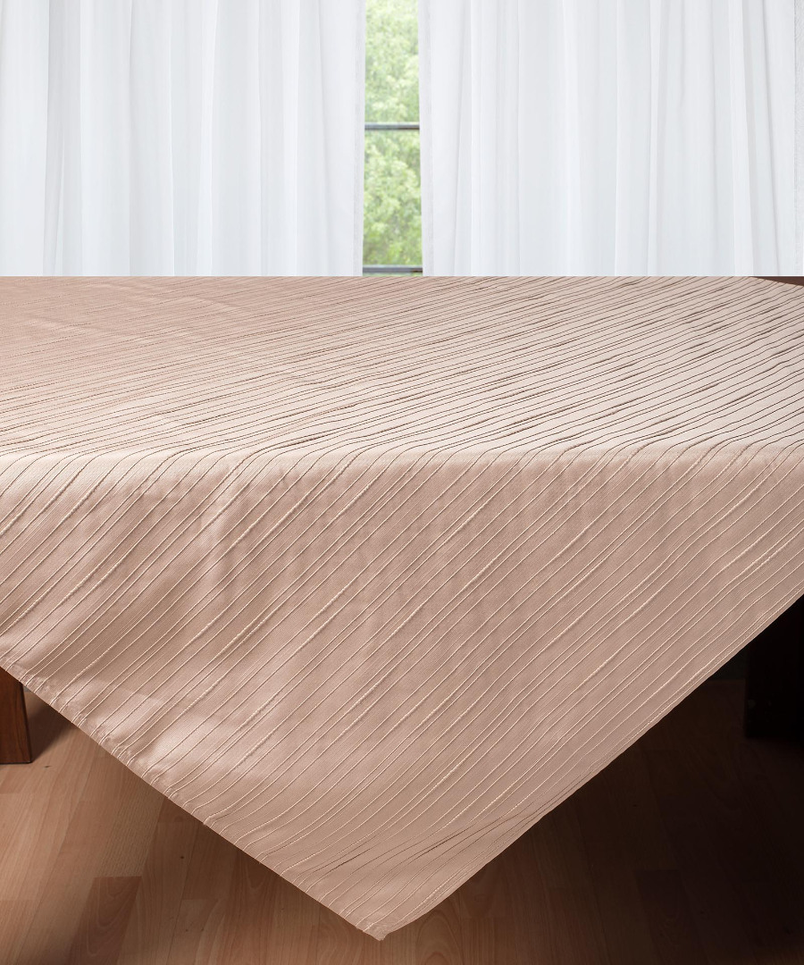 Φωτογραφία προϊόντος: SilkFashion Σαντούκ τραπεζοκαρέ S1058 (135cm x 135cm) μπέζ