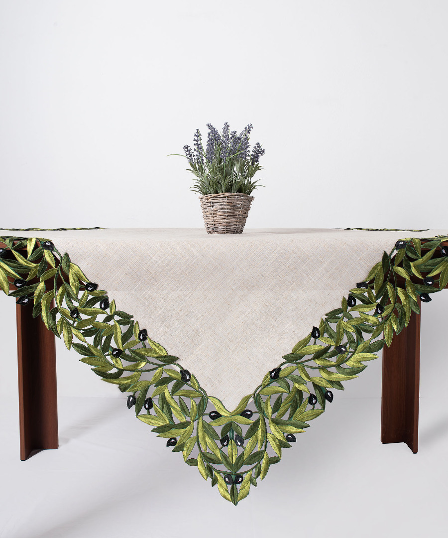 Φωτογραφία προϊόντος: SilkFashion Καρέ 2353 (85cm x 85cm) μαύρη ελιά