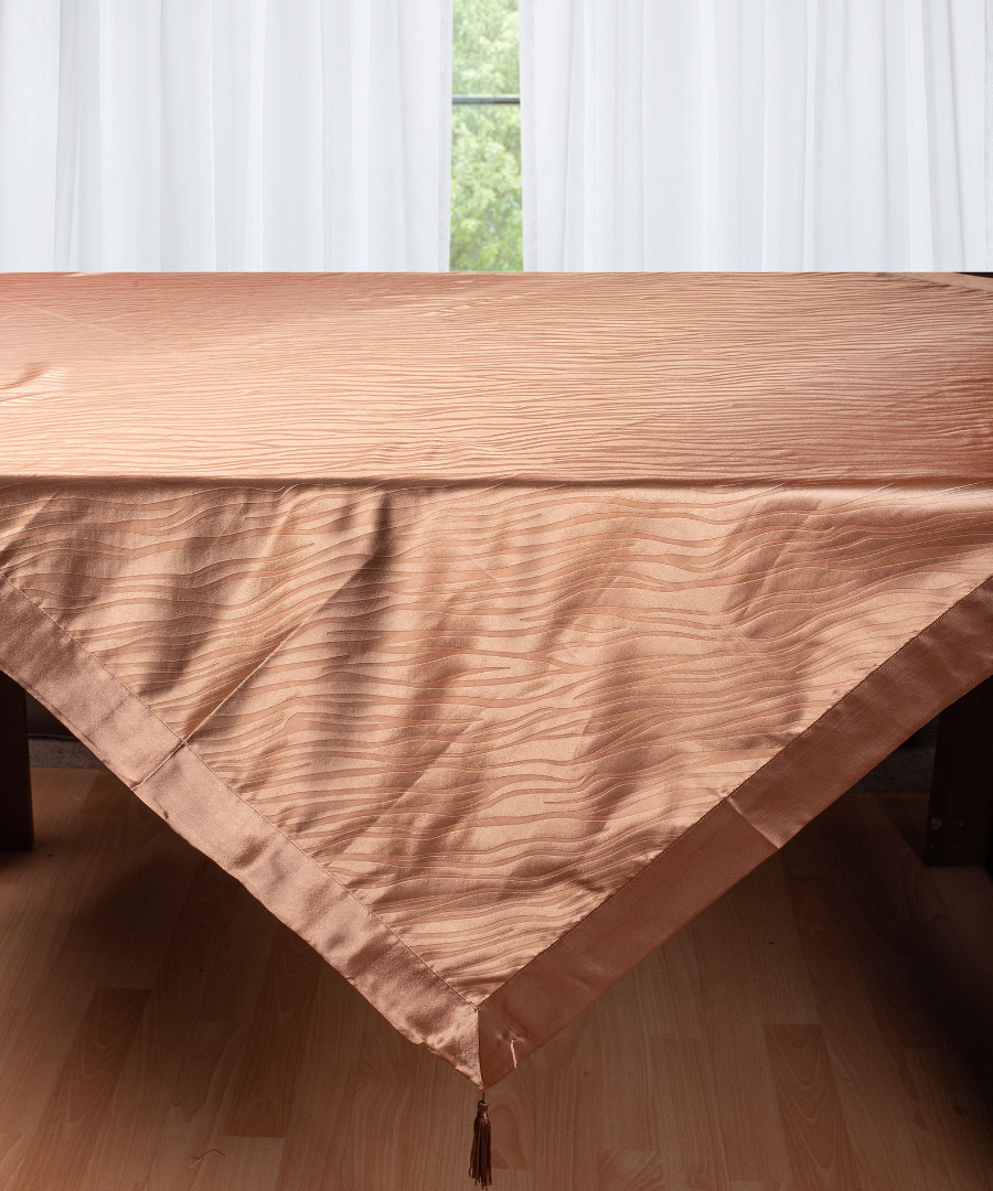 Φωτογραφία προϊόντος: SilkFashion Σατέν καρέ 2009 (80cm x 80cm) καφέ
