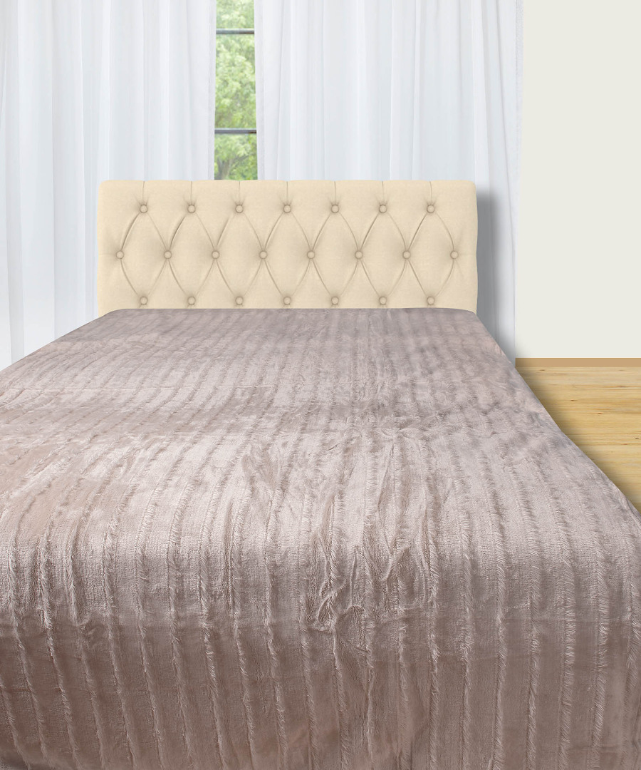 Φωτογραφία προϊόντος: SilkFashion Fleece (220cm x 240cm) χωρίς sherpa Μπέζ