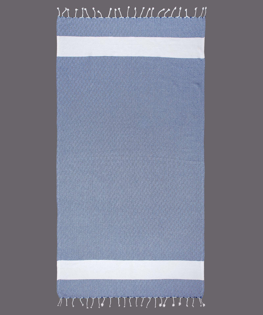 Φωτογραφία προϊόντος: SilkFashion Pestemal nkp12 (90cm x 180cm) μπλέ ροαγιάλ