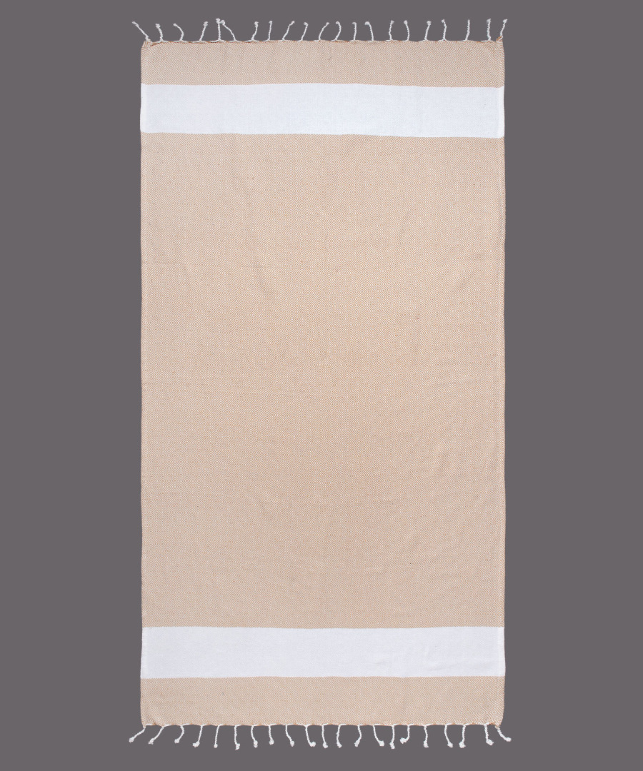 Φωτογραφία προϊόντος: SilkFashion Pestemal nkp12 (90cm x 180cm) μπέζ