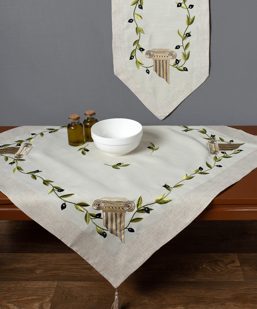 Φωτογραφία προϊόντος: SilkFashion Τραπεζοκαρέ 08 (135cm x 135cm)
