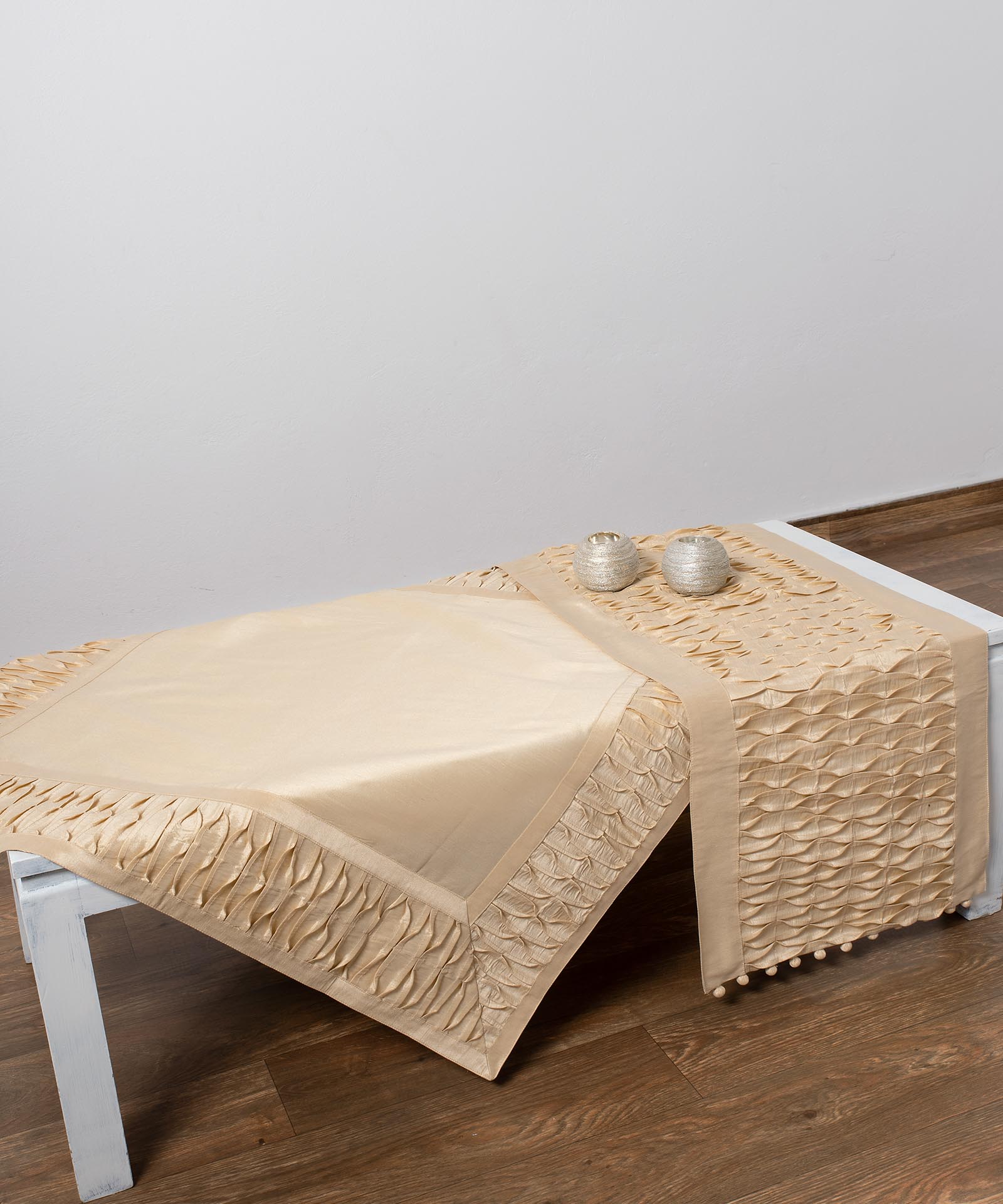 Φωτογραφία προϊόντος: SilkFashion Καρέ (85cm X 85cm) 8373 ivory