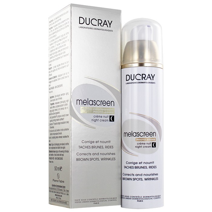 Φωτογραφία προϊόντος: Ducray Melascreen Κρέμα Νύχτας Κατά Των Κηλίδων + Των Πανάδων 50 ml
