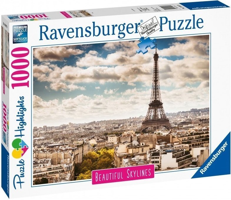 Φωτογραφία προϊόντος: Ravensburger Παζλ 1000 Παρίσι (14087)