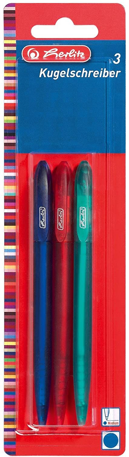 Φωτογραφία προϊόντος: Pelikan Herlitz Στυλο Διαρκειας Frosted Σε 3 Χρωματα Με Χρωμα Γραφης Μπλε (10314979)