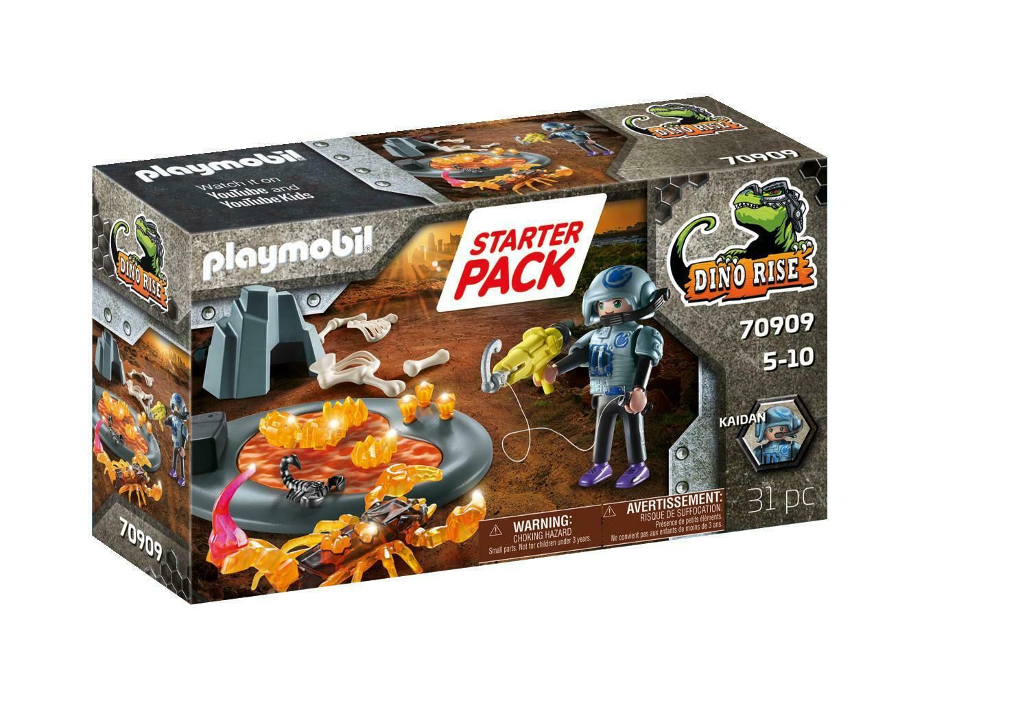 Φωτογραφία προϊόντος: Playmobil Starter Pack Πολεμώντας τον Σκορπιό της Φωτιάς (70909)