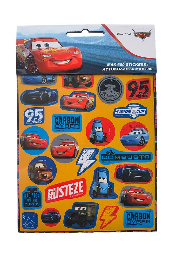 Φωτογραφία προϊόντος: Gim Max Stickers 600 Cars (213962)