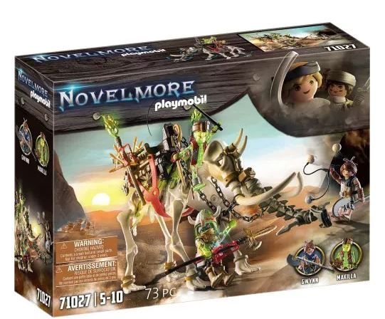 Φωτογραφία προϊόντος: Playmobil Novelmore Sal'ahari Sands - Επίθεση Από Μαμούθ Σκελετό (71027)
