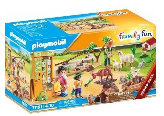 Φωτογραφία προϊόντος: Playmobil Family Fun Ζωολογικός Κήπος Με Ήμερα Ζωάκια (71191)