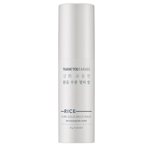 Φωτογραφία προϊόντος: Thank You Farmer Rice Pure Aqua Multi Balm Ενυδατικό Πολυχρηστικό Βάλσαμο με Εκχύλισμα Ρυζιού για Ξηρές Περιοχές 10g