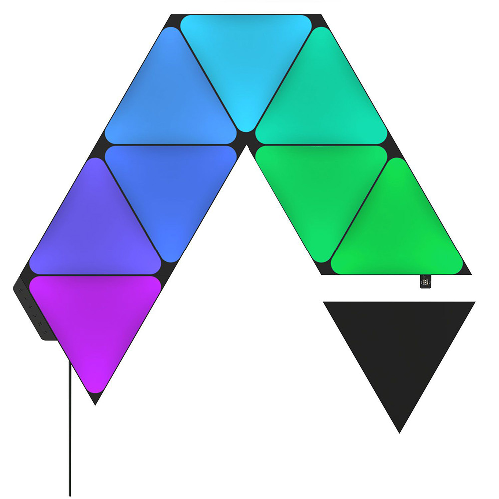 Φωτογραφία προϊόντος: Nanoleaf Shapes Black Triangles Starter Kit 9 Panels