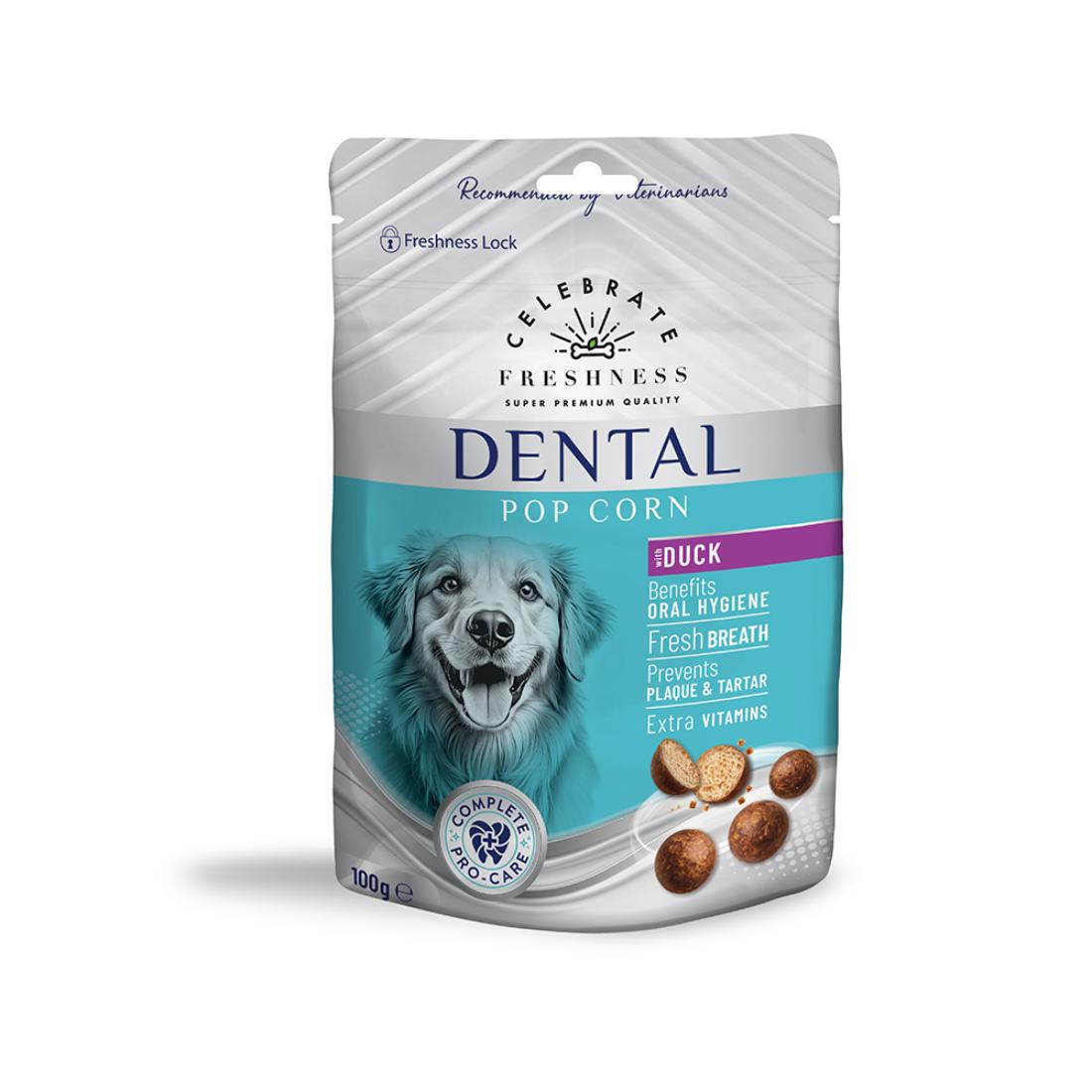 Φωτογραφία προϊόντος: CELEBRATE FRESHNESS DENTAL POP CORN DUCK 100gr