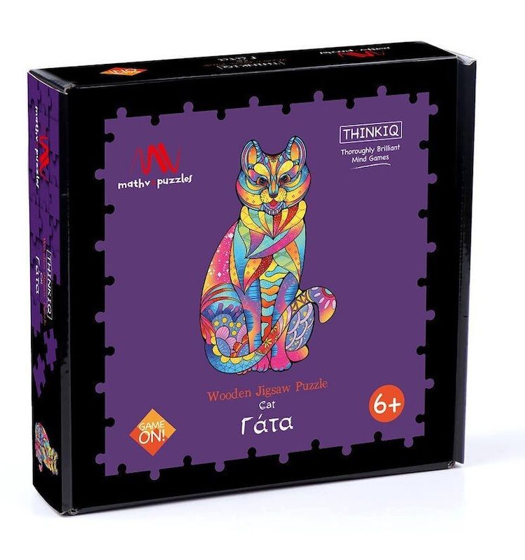 Φωτογραφία προϊόντος: Mathv Games &amp; Puzzles Παζλ Ξύλινο Γάτες (MVJ-05)