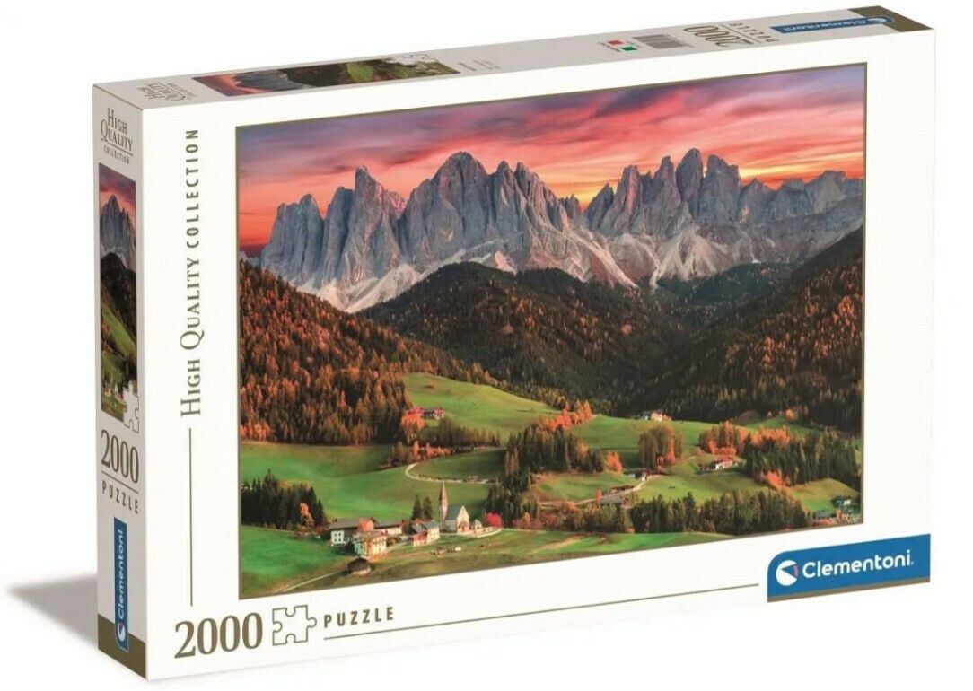 Φωτογραφία προϊόντος: Clementoni Παζλ 1500 High Quality Val Di Funes Ιταλία (1220-32570)