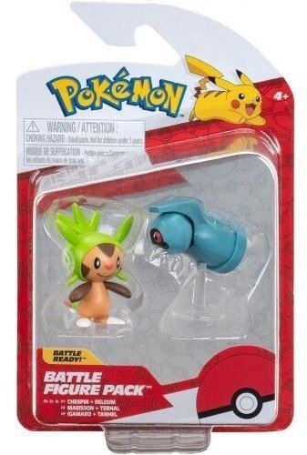 Φωτογραφία προϊόντος: Jazwares Pokemon Φιγούρες 2τμχ Chespin And Beldum (JW095007-W16-5)