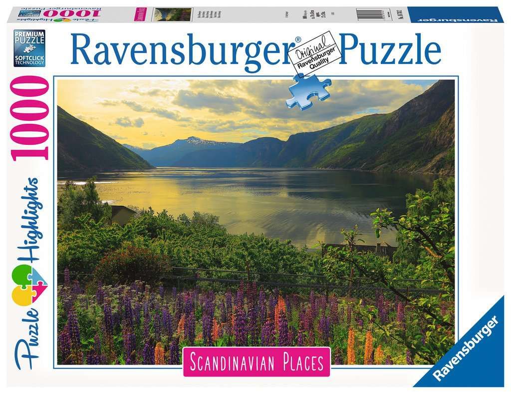 Φωτογραφία προϊόντος: Παζλ Ravensburger Φιορδ Νορβηγία 1000 κομμάτια (16743)