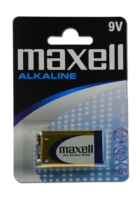 Φωτογραφία προϊόντος: Μπαταρία Power Alkaline Maxell 6LR61 size 9V Τεμ. 1