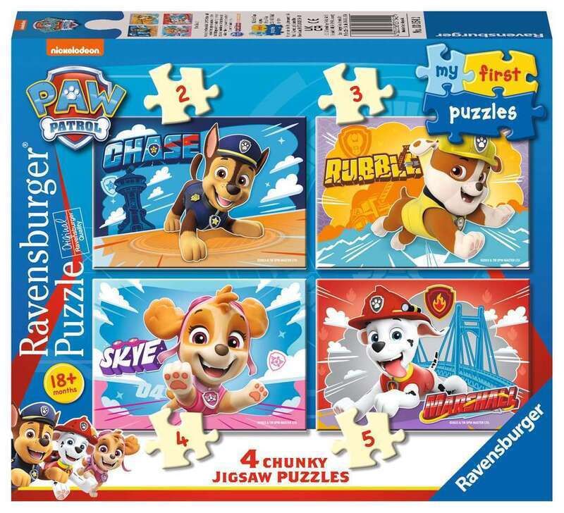 Φωτογραφία προϊόντος: Παζλ Ravensburger 2/3/4/5 τμχ Paw Patrol (03154)