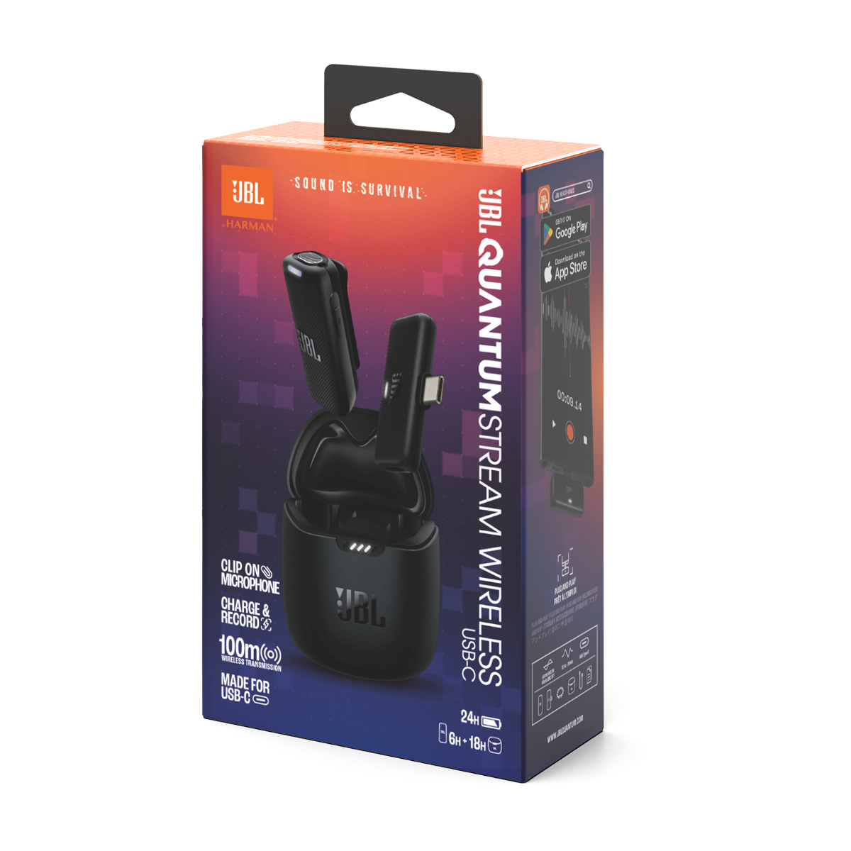 Φωτογραφία προϊόντος: JBL Quantum Stream Wireless USB-C Gaming Microphone