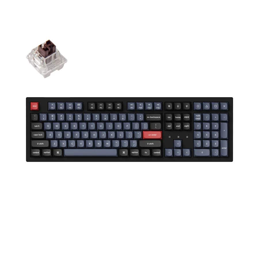 Φωτογραφία προϊόντος: Keychron K10 Pro (K10P-H3) QMK/VIA Wireless Mechanical Keyboard-Brown Switch (Hot-Swappable) 100% US
