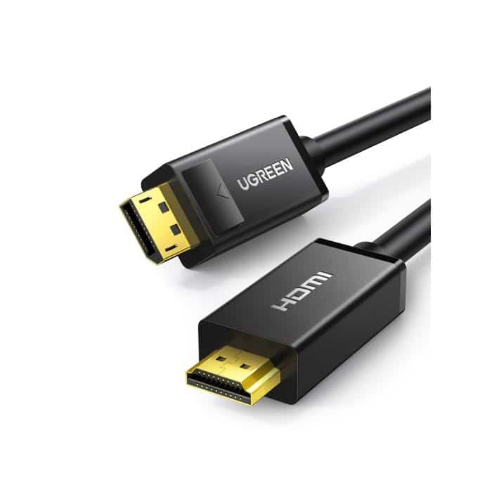 Φωτογραφία προϊόντος: Ugreen DP101 10238 1m (Καλώδιο DisplayPort male - HDMI male)