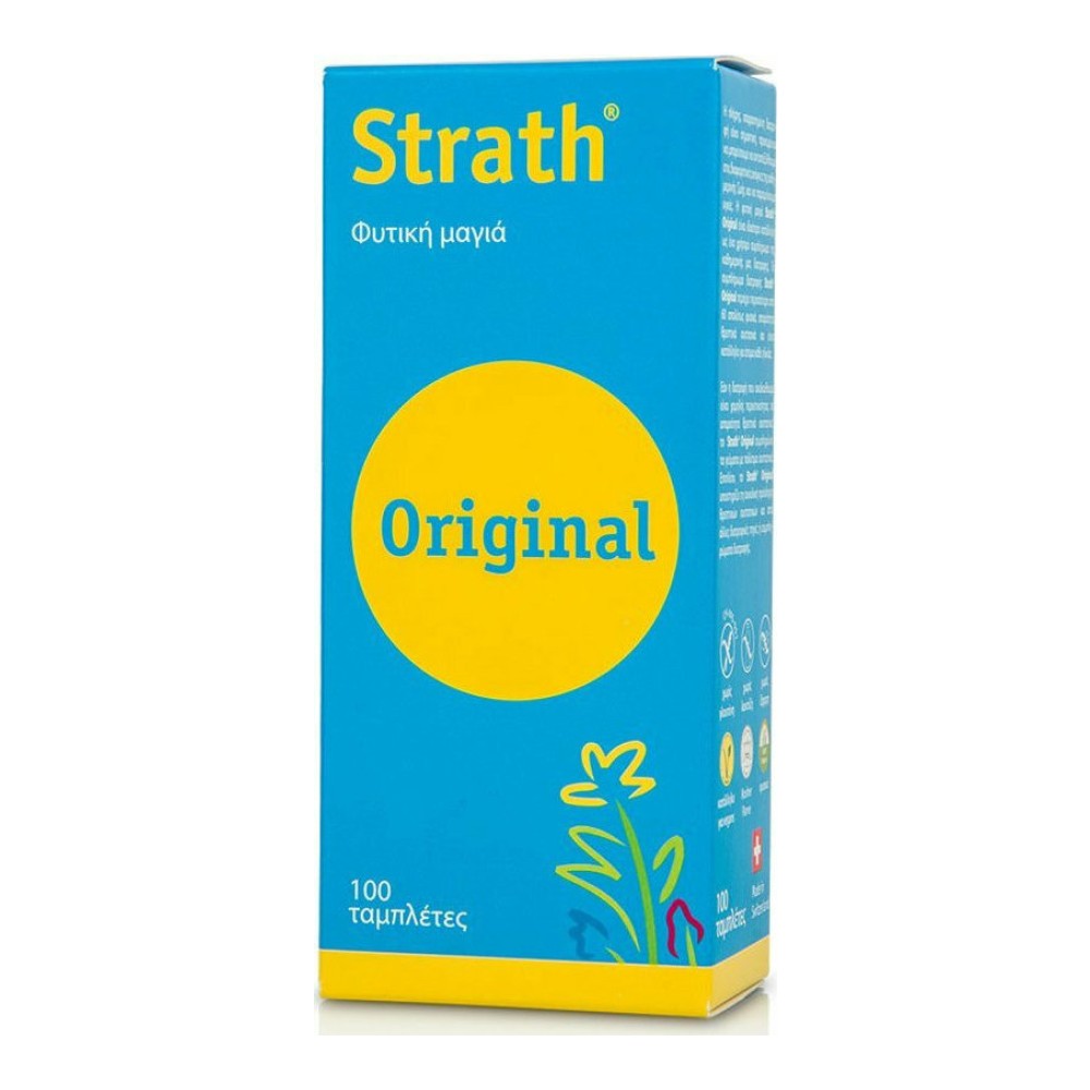 Φωτογραφία προϊόντος: BIOSTRATH BIO Strath Original Superfood Συμπλήρωμα Διατροφής Φυτική Μαγιά 100 ταμπλέτες