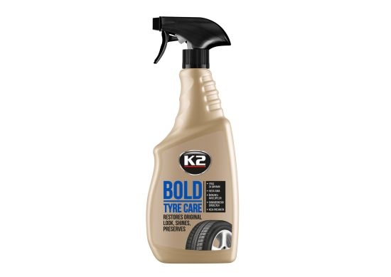 Φωτογραφία προϊόντος: K2 BOLD K157M Γυαλιστικό υγρό για συντήρηση των ελαστικών 700ml