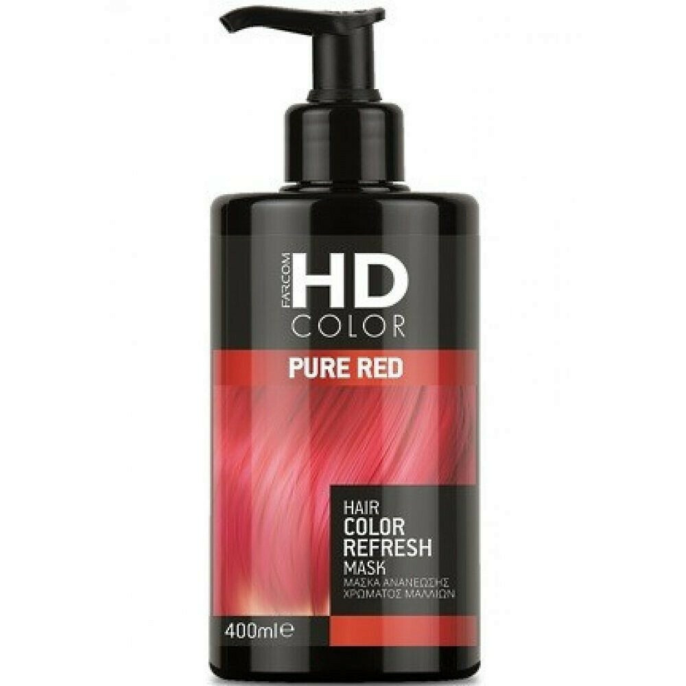 Φωτογραφία προϊόντος: Farcom HD Hair Color Refresh Mask Pure Red 400ml