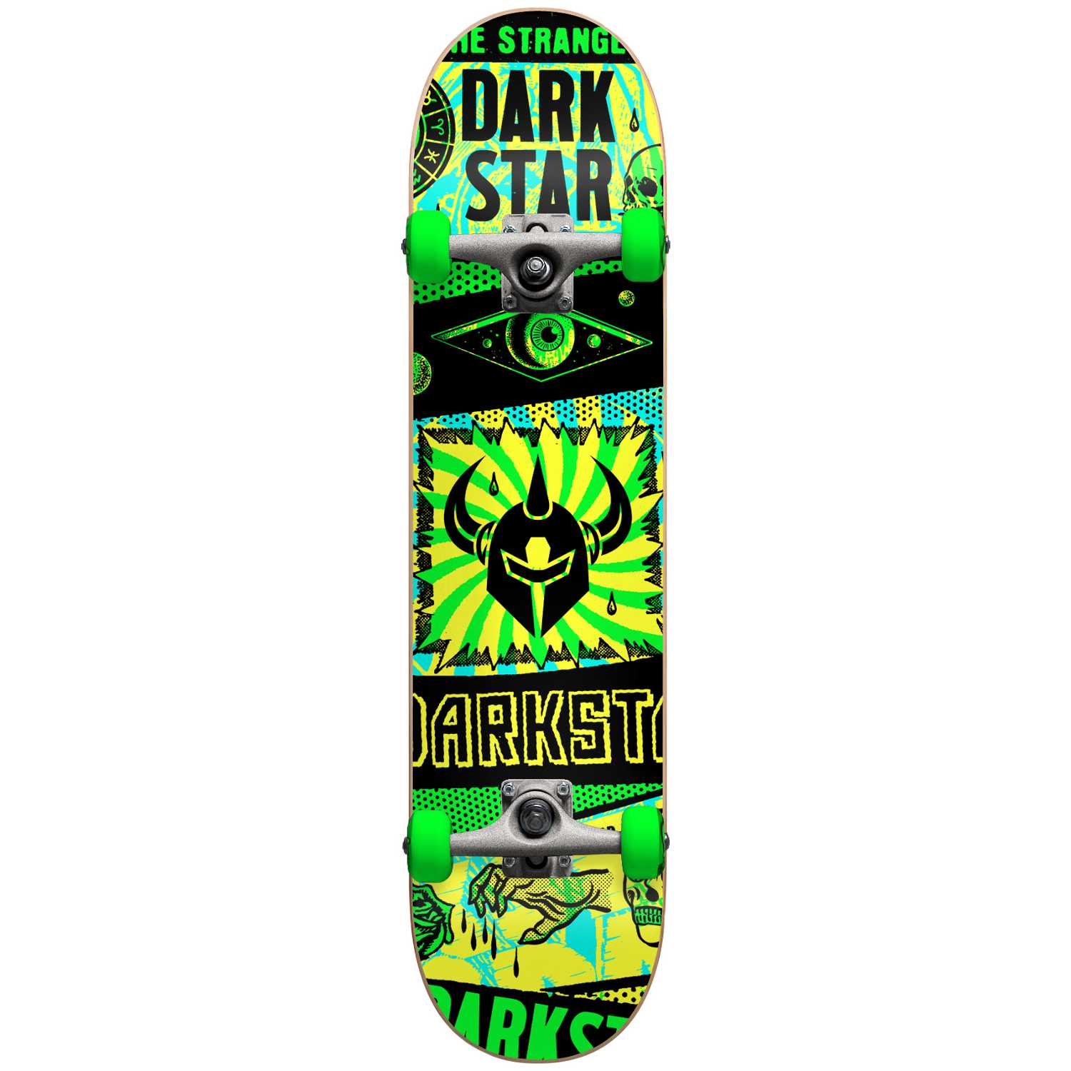 Φωτογραφία προϊόντος: DARKSTAR Collapse W/Stocking FP Complete Skateboard 7.375"