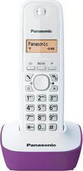 Φωτογραφία προϊόντος: Panasonic KX-TG1611GRF Λευκό/Μώβ