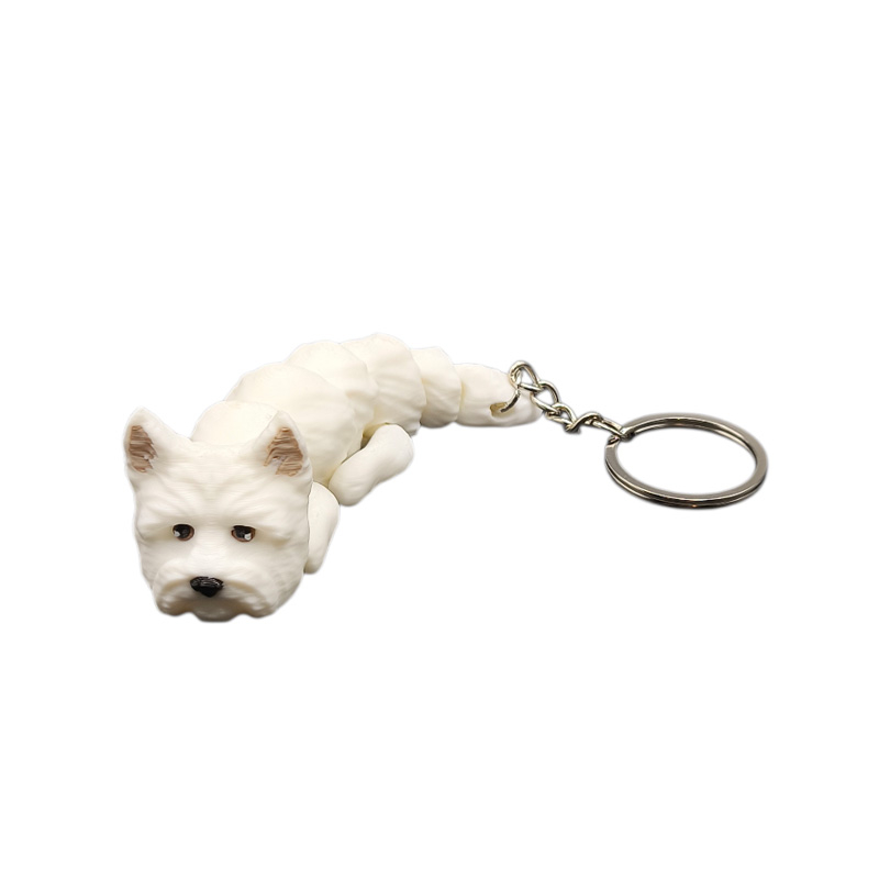 Φωτογραφία προϊόντος: OEM Μπρελοκ Κουτάβι Westie bb52698532001114 Λευκό