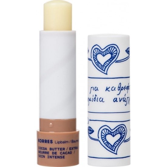 Φωτογραφία προϊόντος: KORRES Ενυδατικό Lip Balm Cocoa Butter για τα Χείλη με Βούτυρο Κακάο, 4,5g