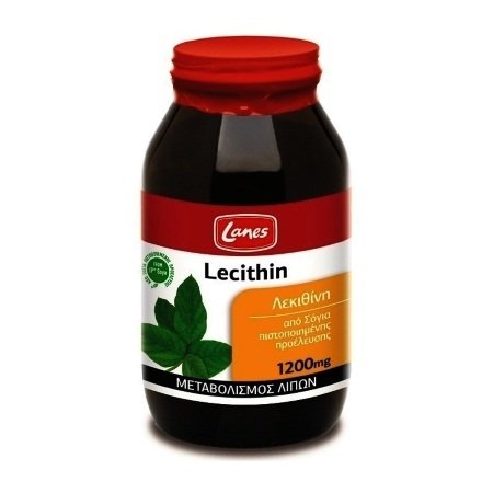 Φωτογραφία προϊόντος: LANES Lecithin Λεκιθίνη 1200mg 200tabs