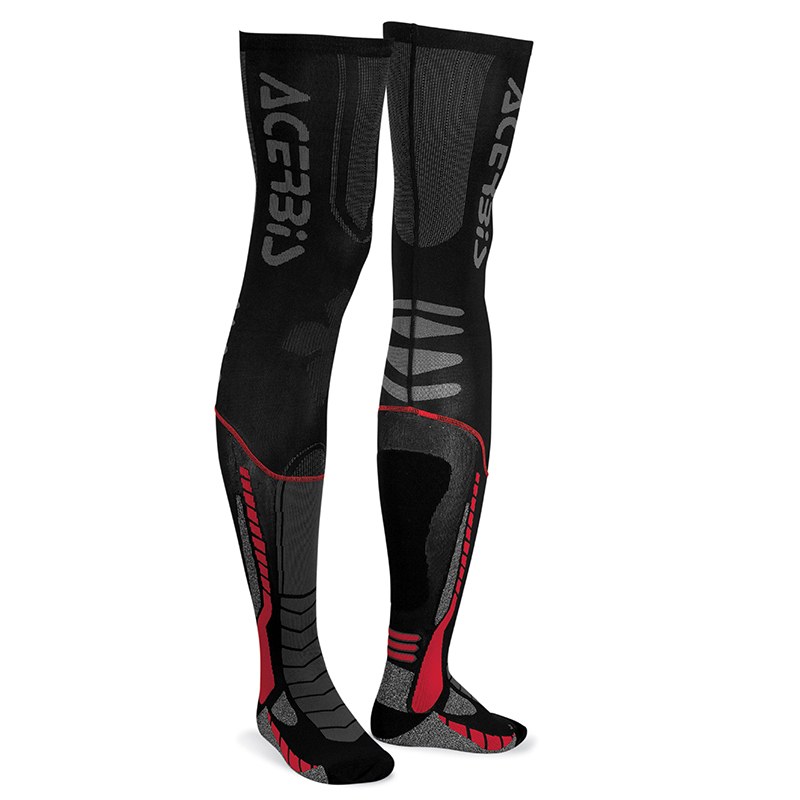 Φωτογραφία προϊόντος: ΚΑΛΤΣΕΣ MX X-LEG PRO BLACK/RED 21693.323 | ACERBIS