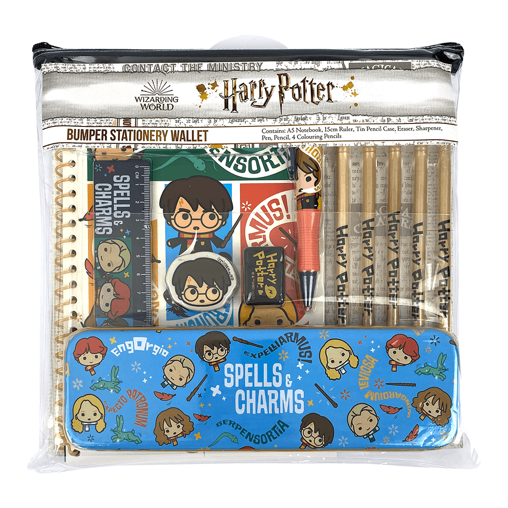 Φωτογραφία προϊόντος: Blue Sky Σετ χαρτικών Harry Potter Harry Potter Bumper Stationery Wallet – Kawaii