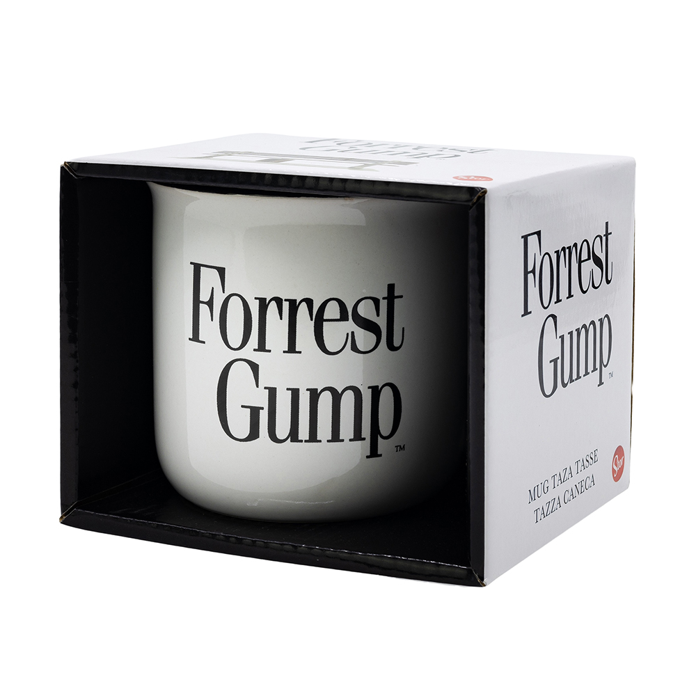 Φωτογραφία προϊόντος: Stor Forrest Gump Ceramic Breakfast Mug 14 Oz In Gift Box