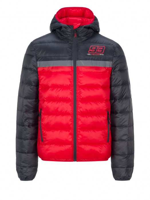 Φωτογραφία προϊόντος: ΜΠΟΥΦΑΝ PADDED JACKET MARQUEZ RED / ANTHRACITE GREY 2063003| MARC MARQUEZ