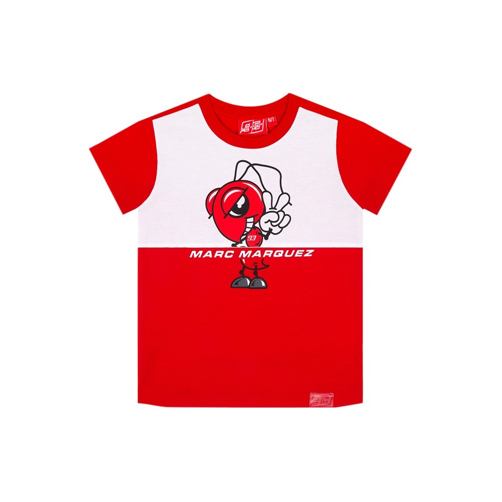 Φωτογραφία προϊόντος: ΠΑΙΔΙΚΟ T-SHIRT ANT GRAPHIC 93 RED / WHITE 2033030 | MARC MARQUEZ