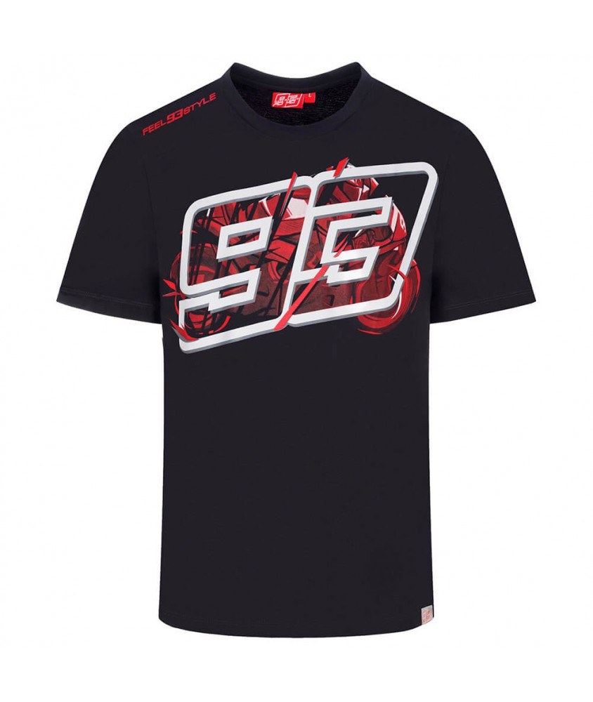Φωτογραφία προϊόντος: T-SHIRT BIKE GRAPHIC 93 ANTHRACITE GREY 2033017| MARC MARQUEZ