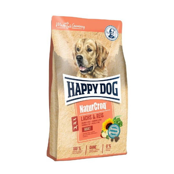 Φωτογραφία προϊόντος: Happy Dog Natur Croq Adult Salmon + Rice 4kg