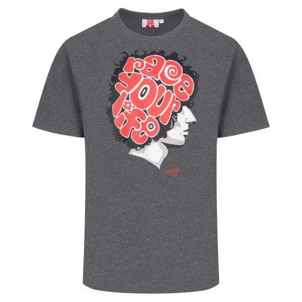 Φωτογραφία προϊόντος: T-SHIRT RACE YOUR LIFE GRAPHIC GREY 2035011| MARCO SIMONCELLI