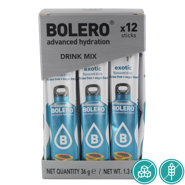 Φωτογραφία προϊόντος: BOLERO DRINKS BOLERO Εξωτικά Φρούτα - Χυμός σε σκόνη για 0,5L (Κουτί των 12) x 3gr
