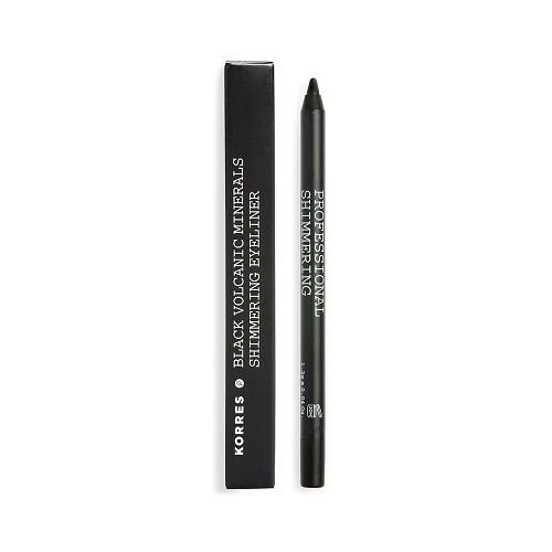 Φωτογραφία προϊόντος: KORRES Korres Black Volcanic Minerals Professional Shimmering Eyeliner,Μαύρο Ιριδίζων Μολύβι για το Περίγραμμα των Ματιών με Διακριτικό Shimmer, 1.2ml