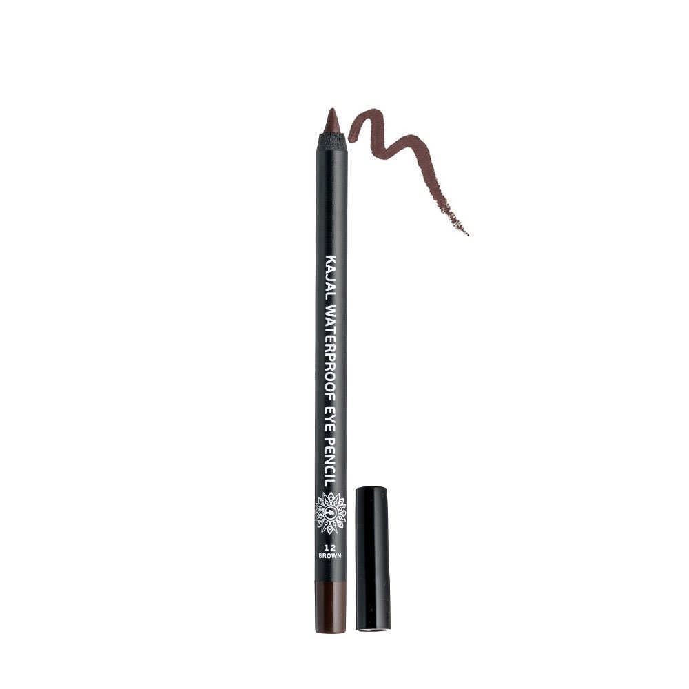 Φωτογραφία προϊόντος: GARDEN OF PANTHENOLS Kajal Waterproof Eye Pencil No12 Brown Μολύβι Ματιών Καφέ 1τμχ
