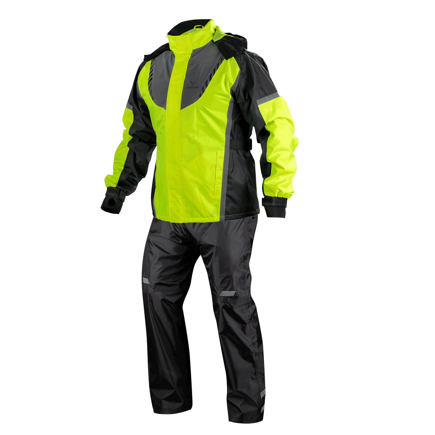 Φωτογραφία προϊόντος: ΑΔΙΑΒΡΟΧΟ ΣΕΤ RAINSUIT WAVE FLUO/BLACK | NORDCODE