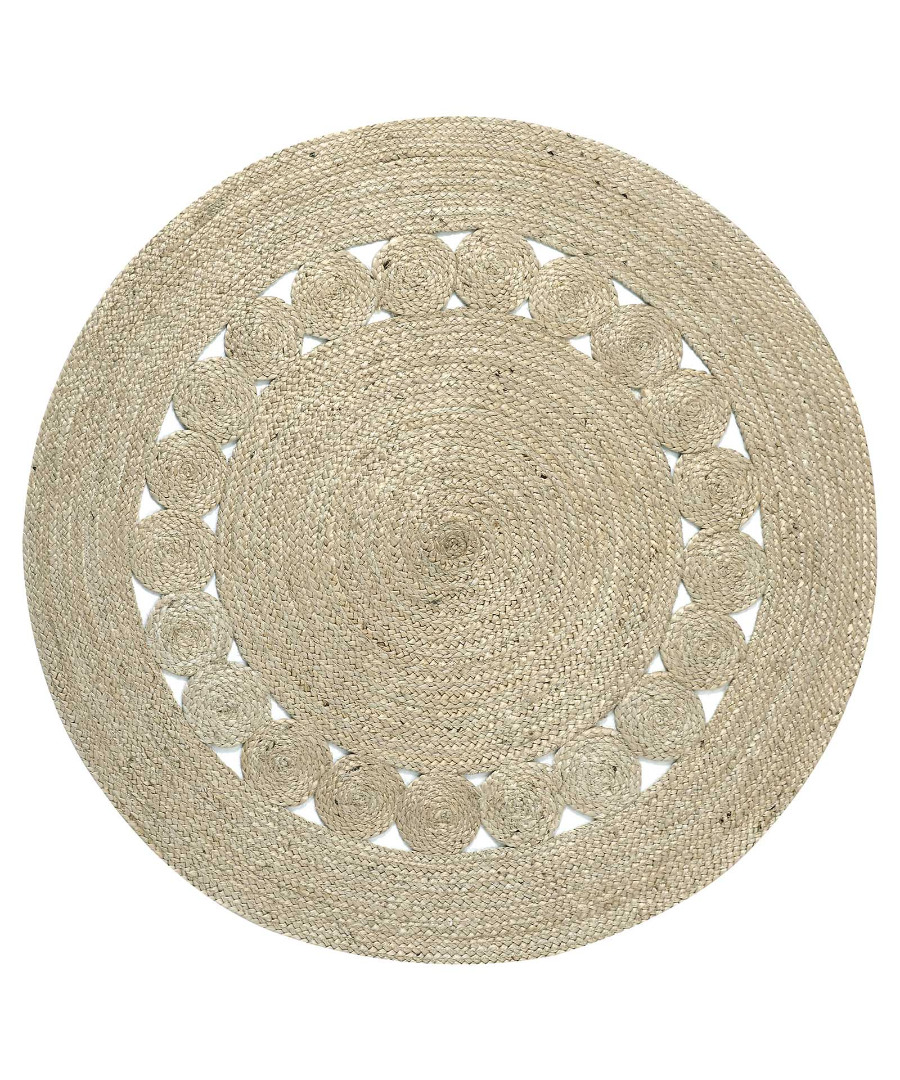 Φωτογραφία προϊόντος: SilkFashion Χαλί γιούτα 1763 (120cm) light grey