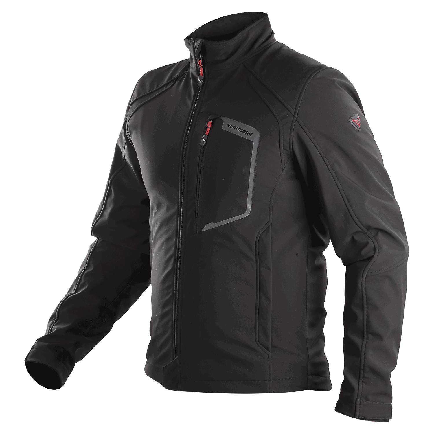 Φωτογραφία προϊόντος: ΜΠΟΥΦΑΝ SOFTSHELL ERGO BLACK| NORDCODE